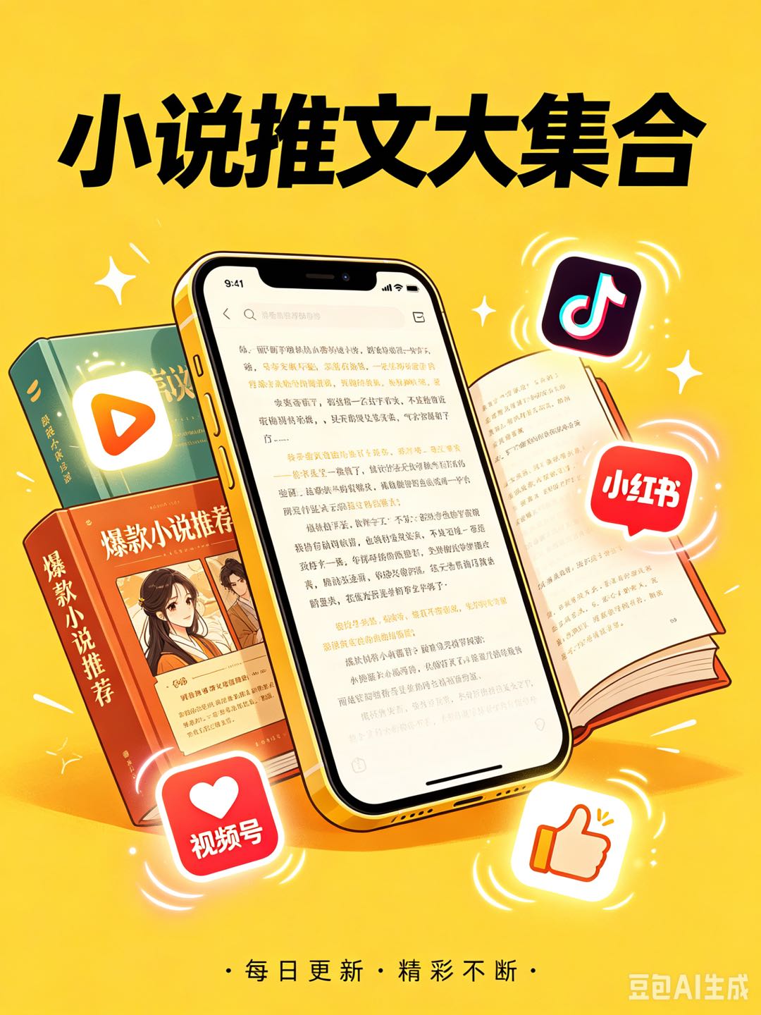 梅盼盼其他供需全平台小说推文团队｜线上副业长期招募新人，正版小说推广，小白全程扶持