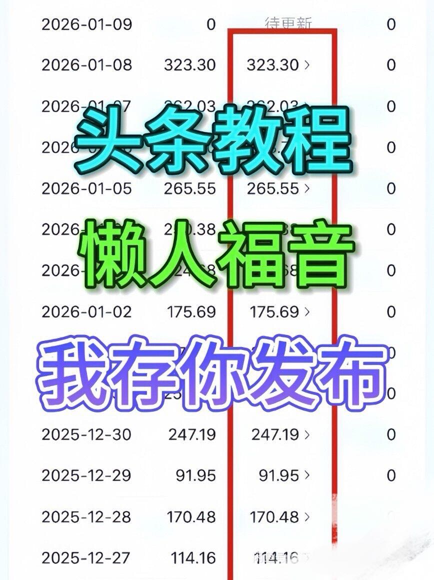 王鸿洁找合伙人26今日头条AI掘金新玩法，日收益*