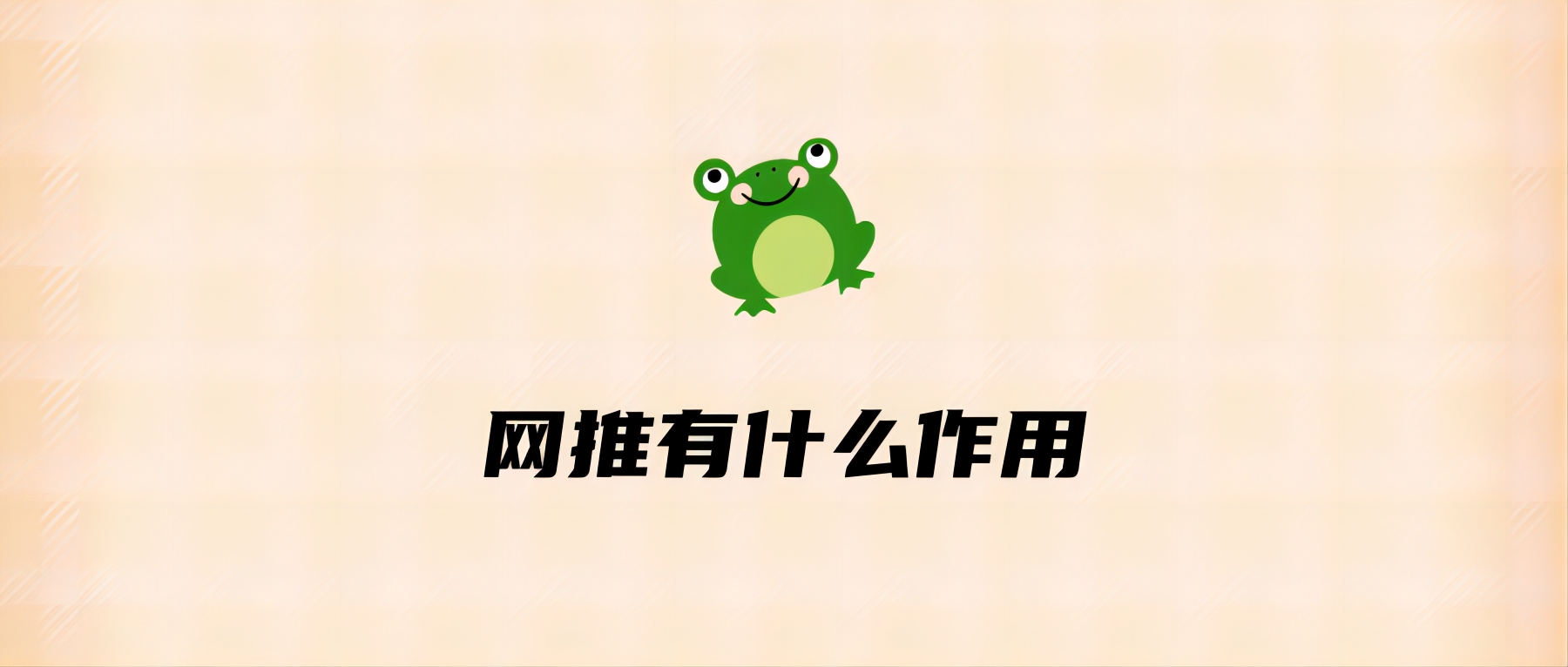 二、网推有什么作用?