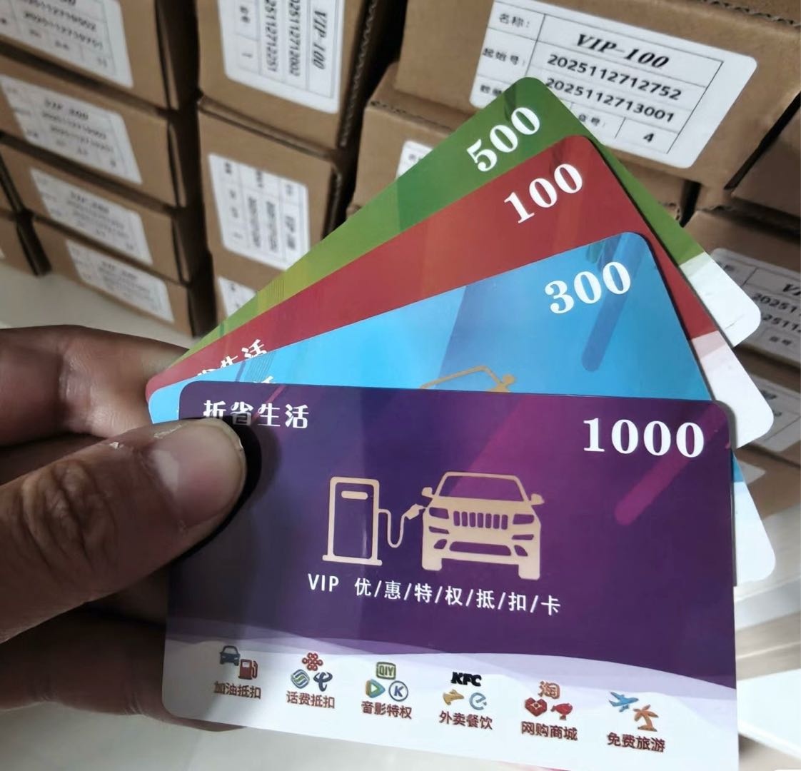 丁先生地推项目日常生活折扣卡