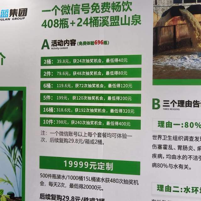 白晓川其他供需全国供应链对接青蓝免费补贴送水1年，赋能千行百业！