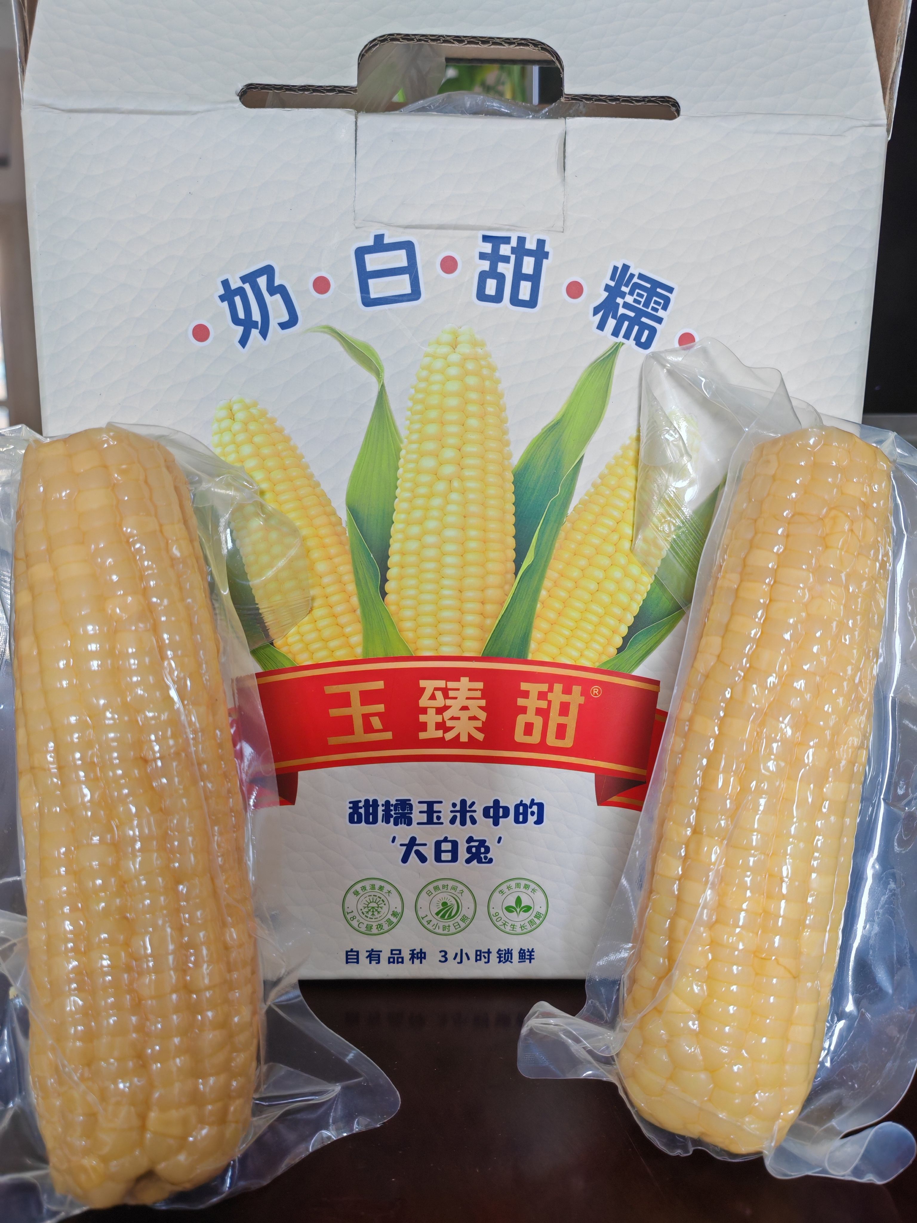 王利品牌货源甜糯玉米，自有品种有特点，寻线上带货线下推广