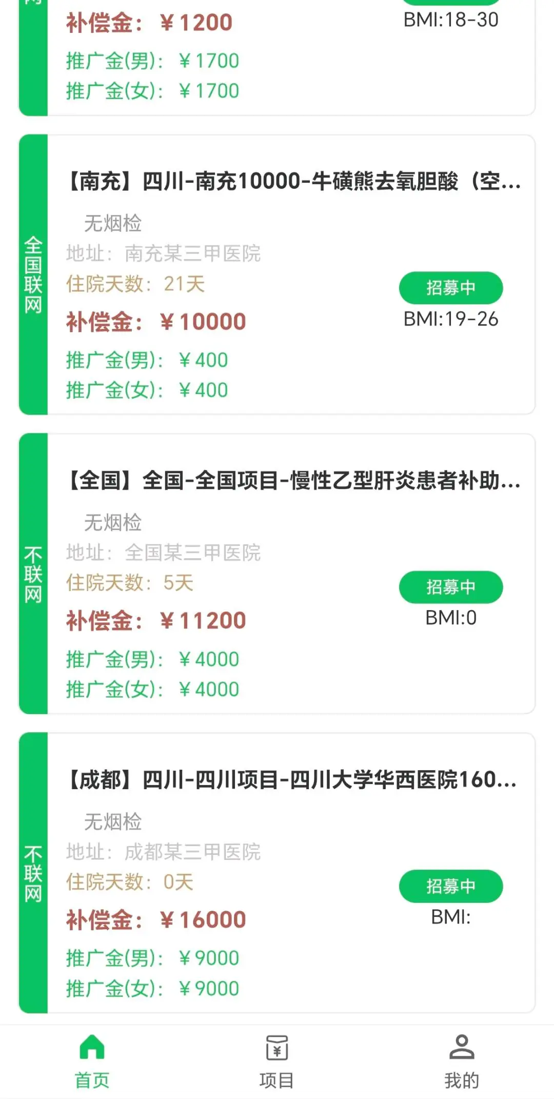 唐女士帮三甲医院招试药员,3k一个人,长期项目,绿色稳定