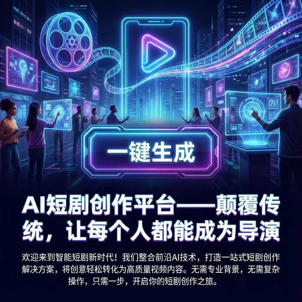 靖云皓Ai漫剧，短剧一键创作平台
