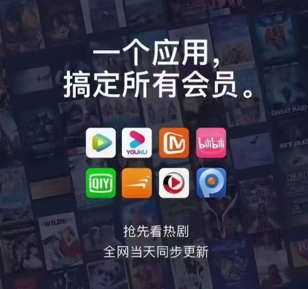 林良展其他供需低成本开影视会员 拿货价5块卖39.9一年会员 高利润