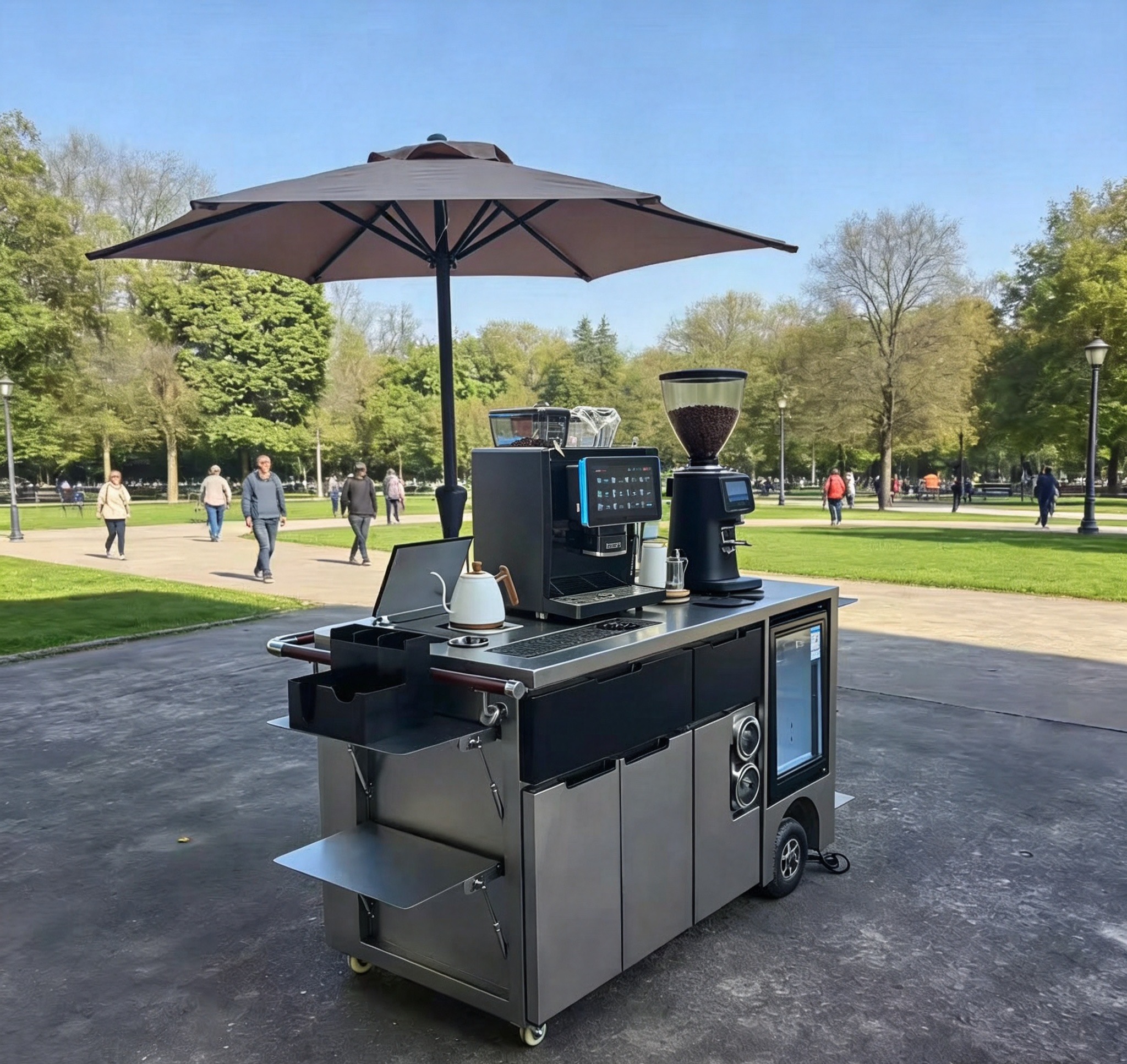 周先生移动咖啡车•轻资产创业