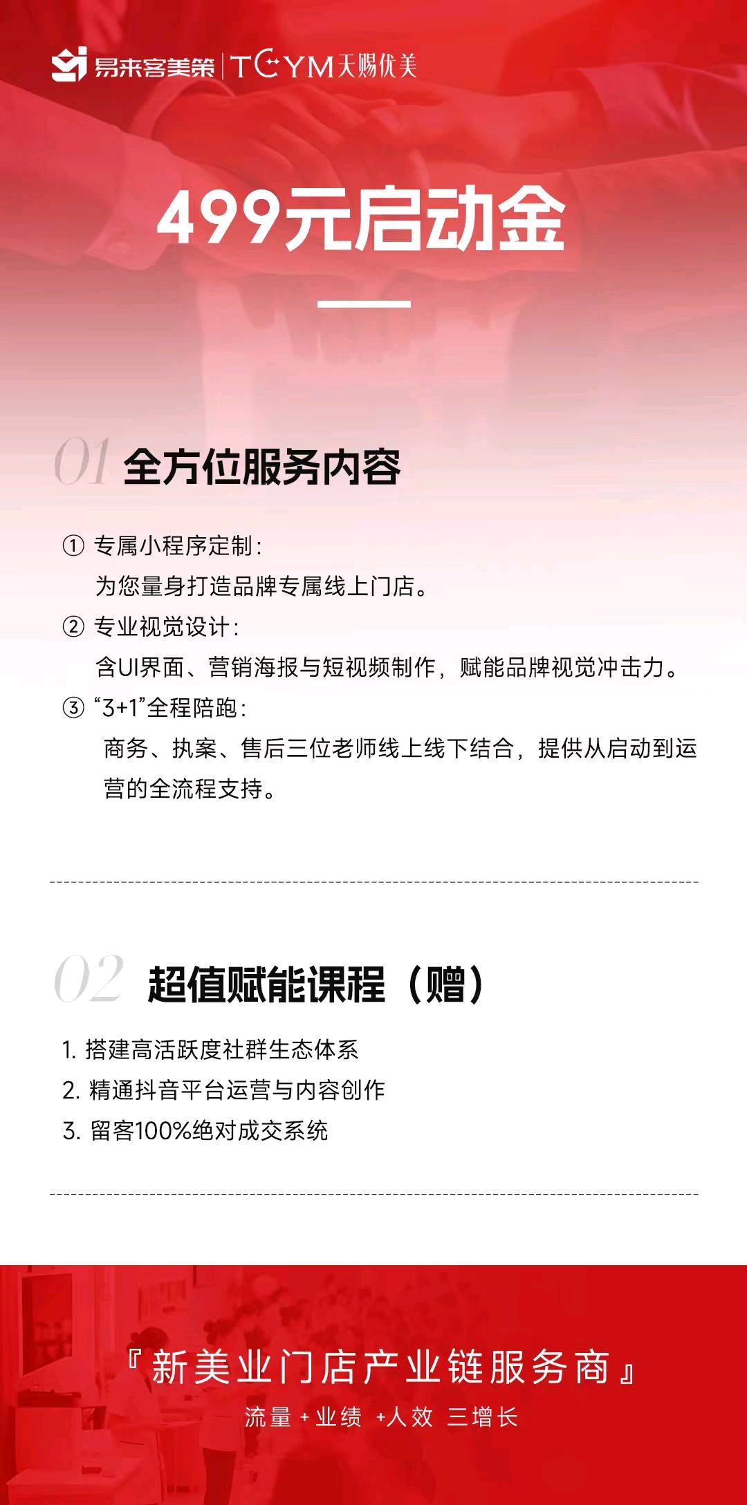 何先生异业合作帮助美容,美业,养生行业的创业者,获取高效客资