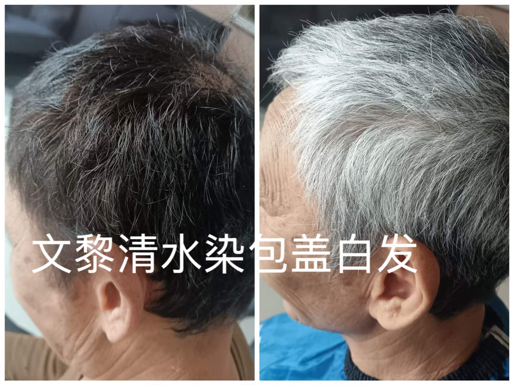 张雨汐找合伙人文黎清水染包盖白发