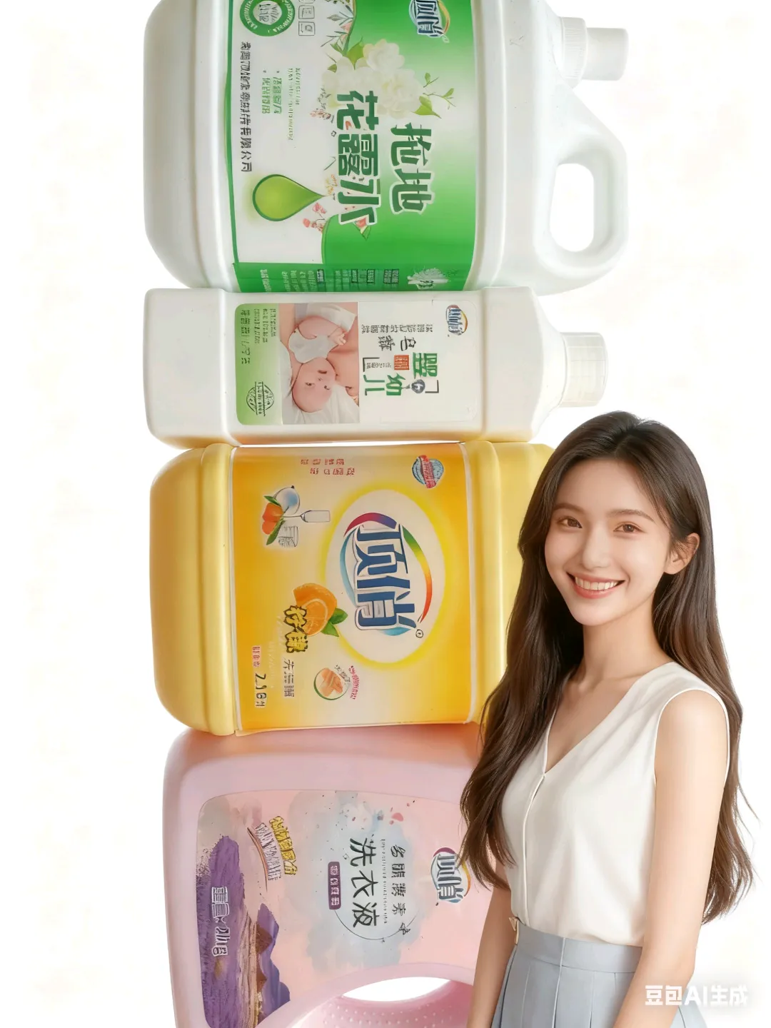 李辉辉顶俏生物酶洗涤,源头分解污渍异味,安全环保,亲民价享好品质。