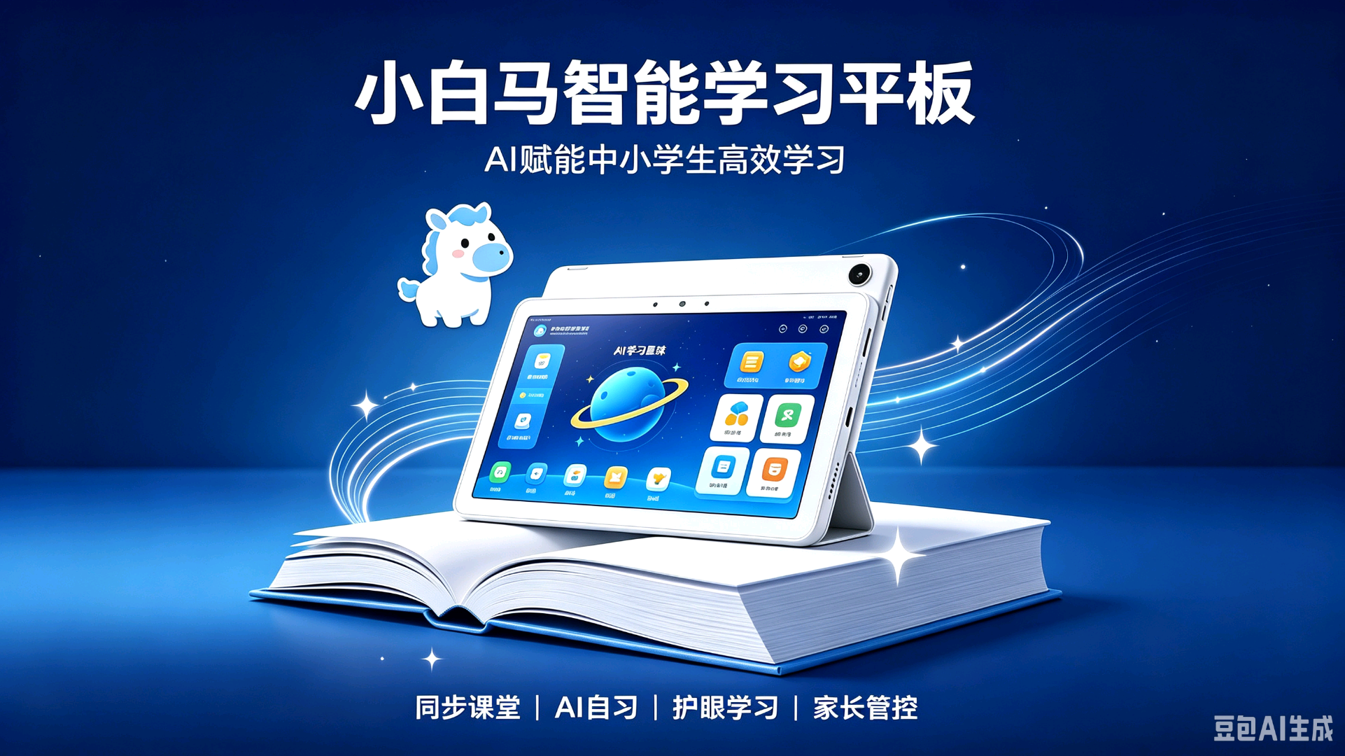 吕朋翀地推项目推广小白马AI智能学习平板