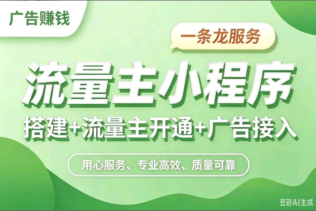 祁先生找合伙人广告小程序收益,长期稳定可做,微信官方结算!