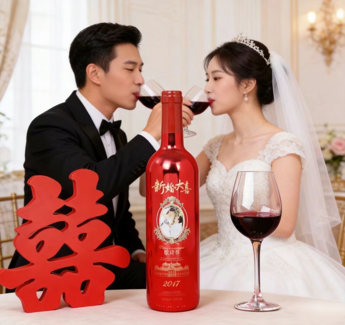 王先生喜酒定制推广，一单一百。