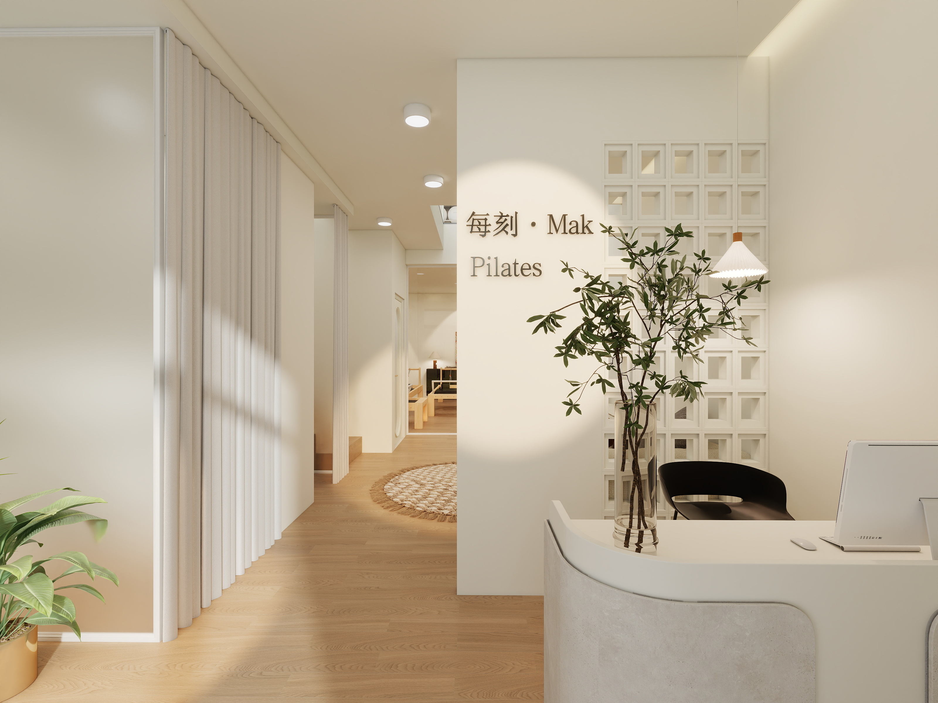 李瑞婷地推项目普拉提瑜伽馆地推