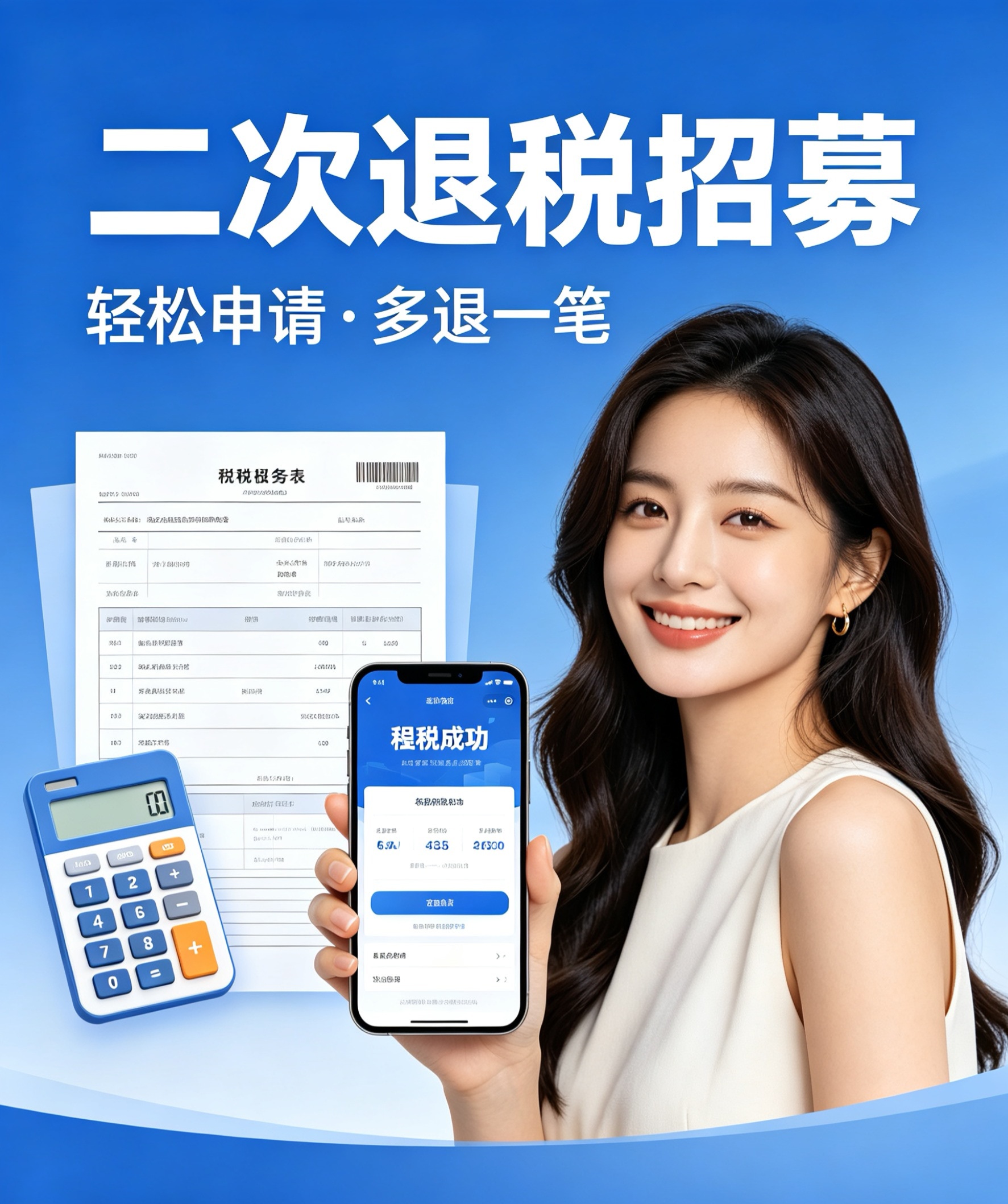 郑晓雯其他供需个人/团队招募、地推一手政务资源，全国代理，二次税退，无任何前置费用