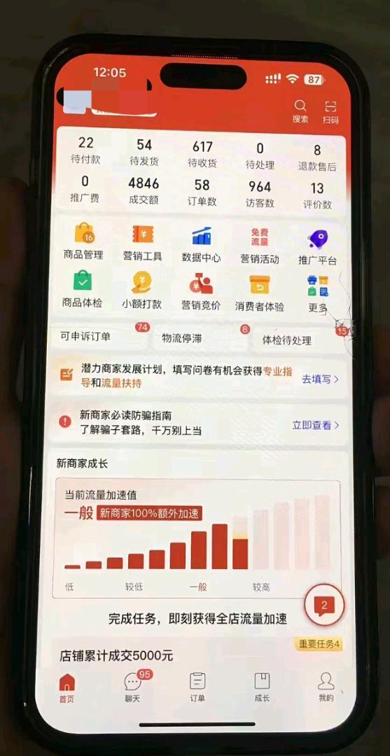 庞宇婷找合伙人拼多多网店货源项目寻合作,全程免费带教