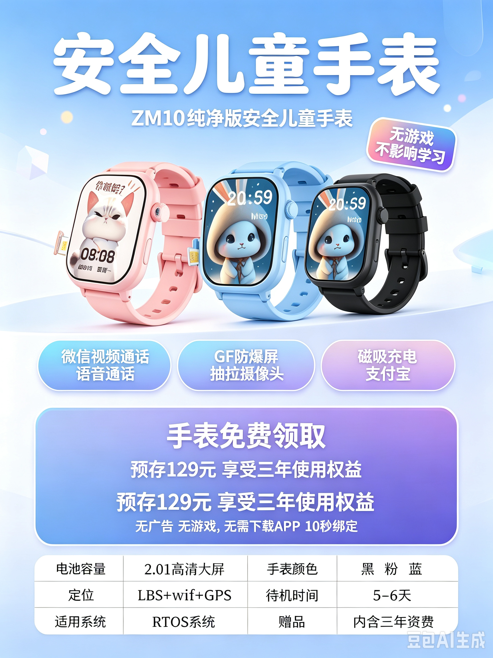 刘先生地推项目儿童手表免费送，高佣金项目