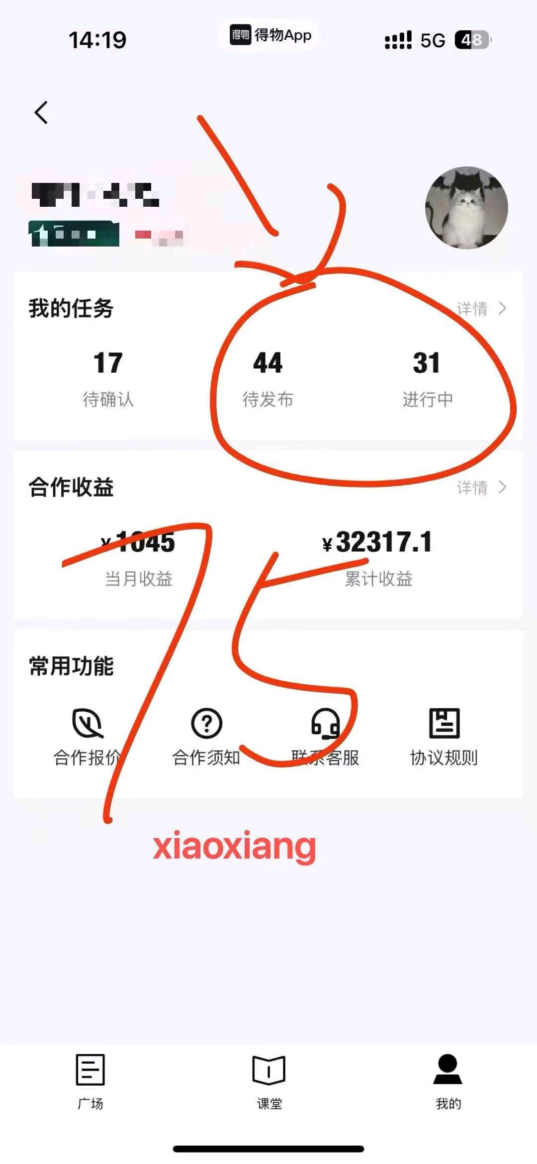许正阳找合伙人得物达人工作室