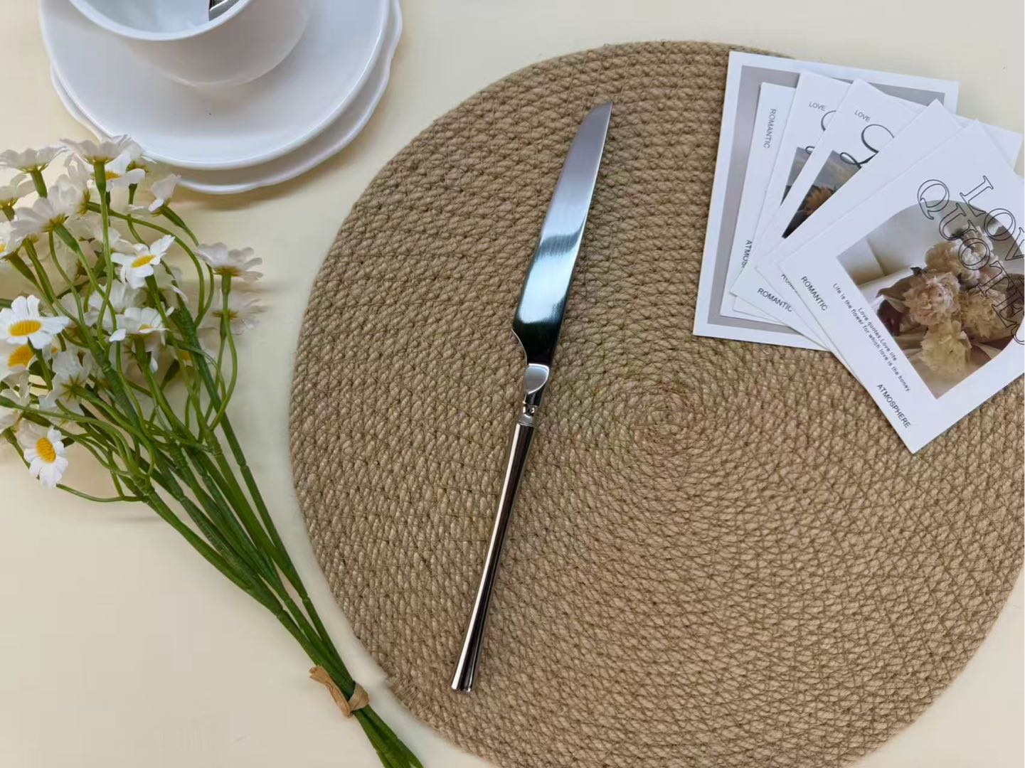 余仁万品牌货源厨房用具 刀叉勺 餐刀 