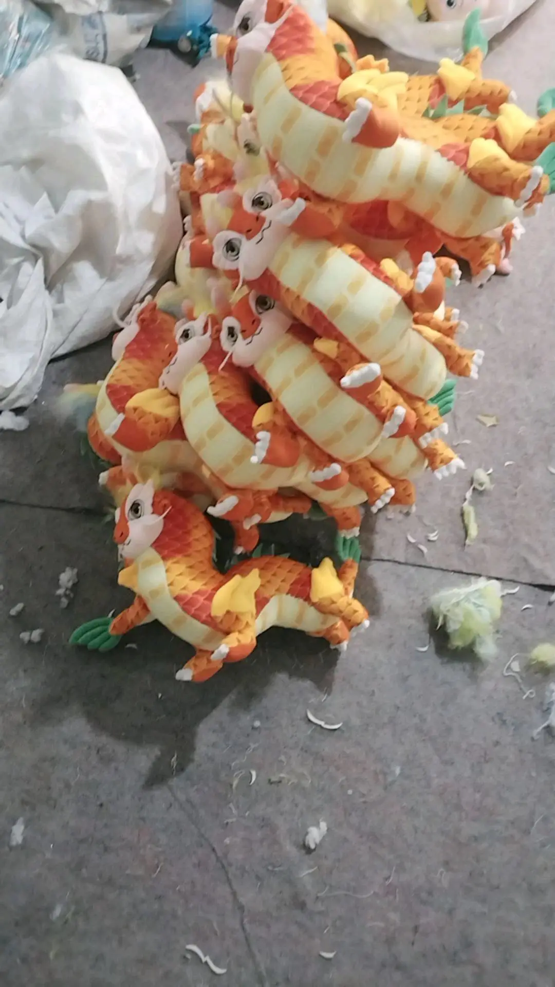 魏先生提供毛绒玩具
