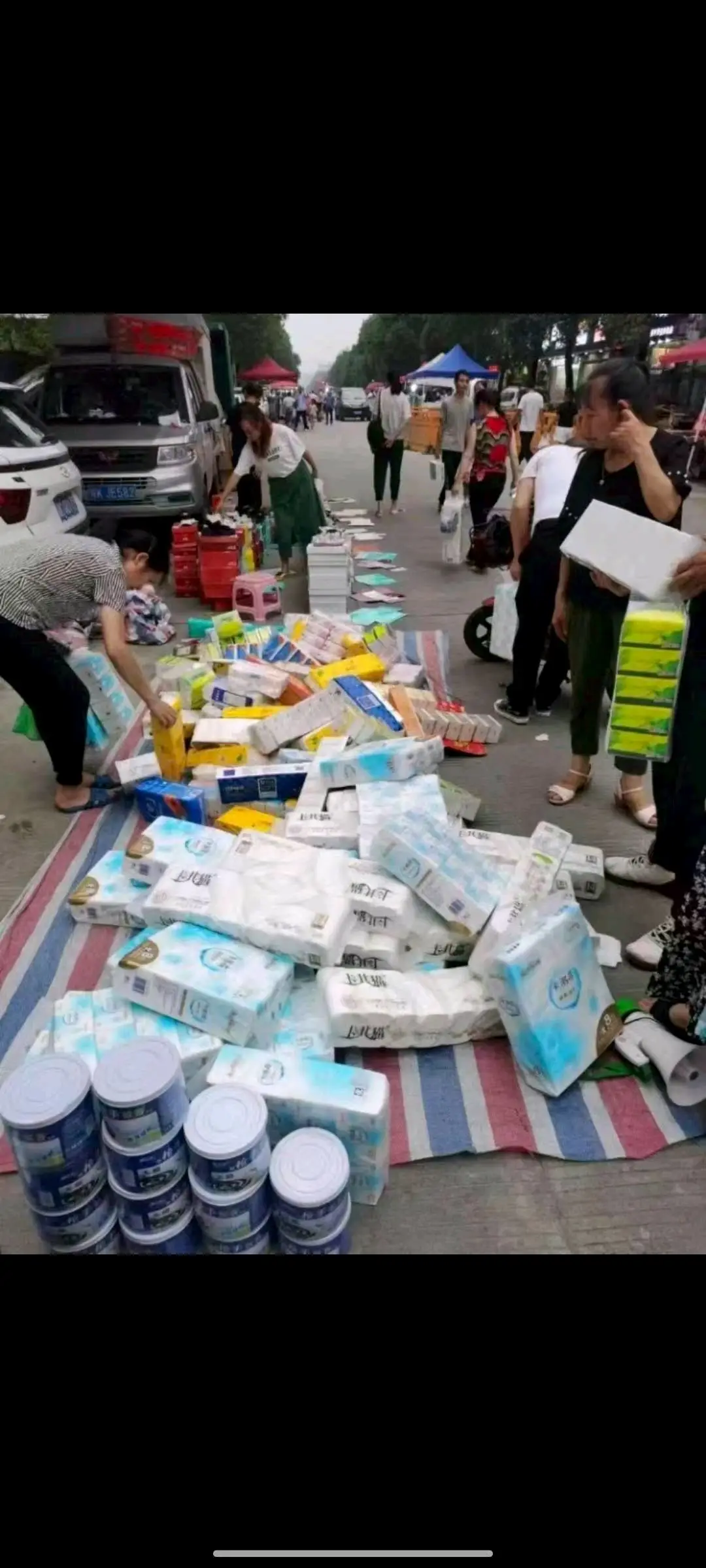 黄宇航地推项目纸巾代理,会摆摊,会地推的上车!