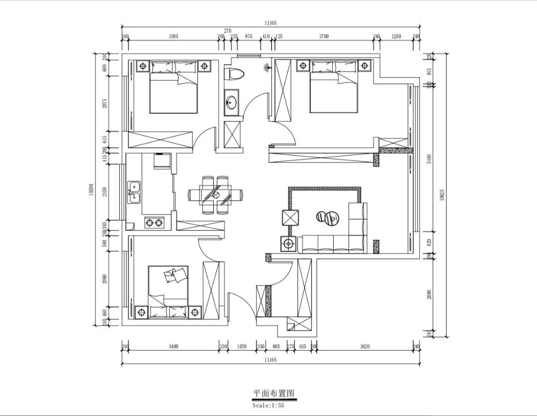 金建明乙方信息提供户型图cad制作,效果图制作加渲染。
