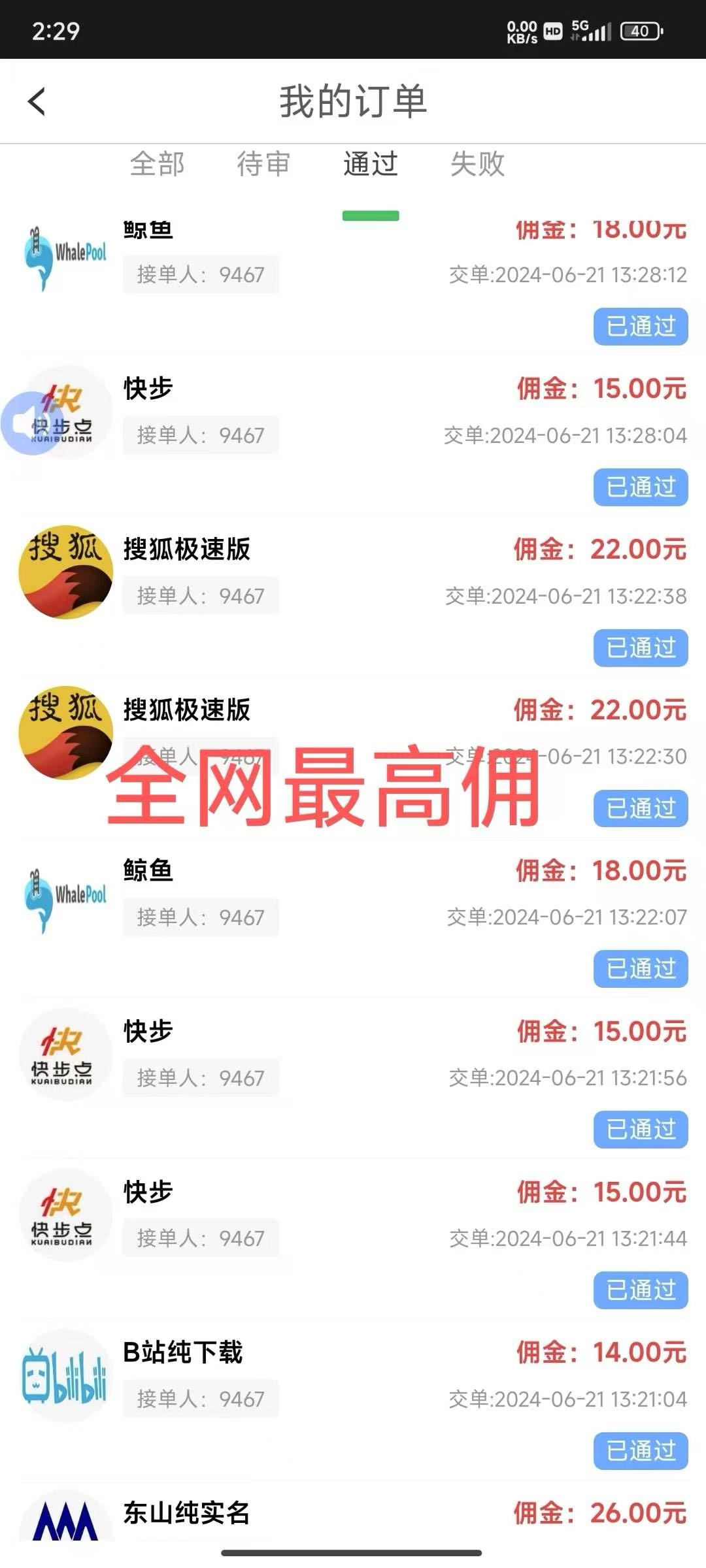 宋先生地推项目