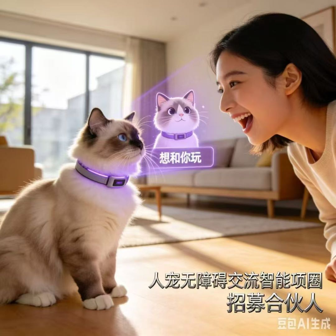 周先生地推项目宠物店智能项圈智能宠物项圈
