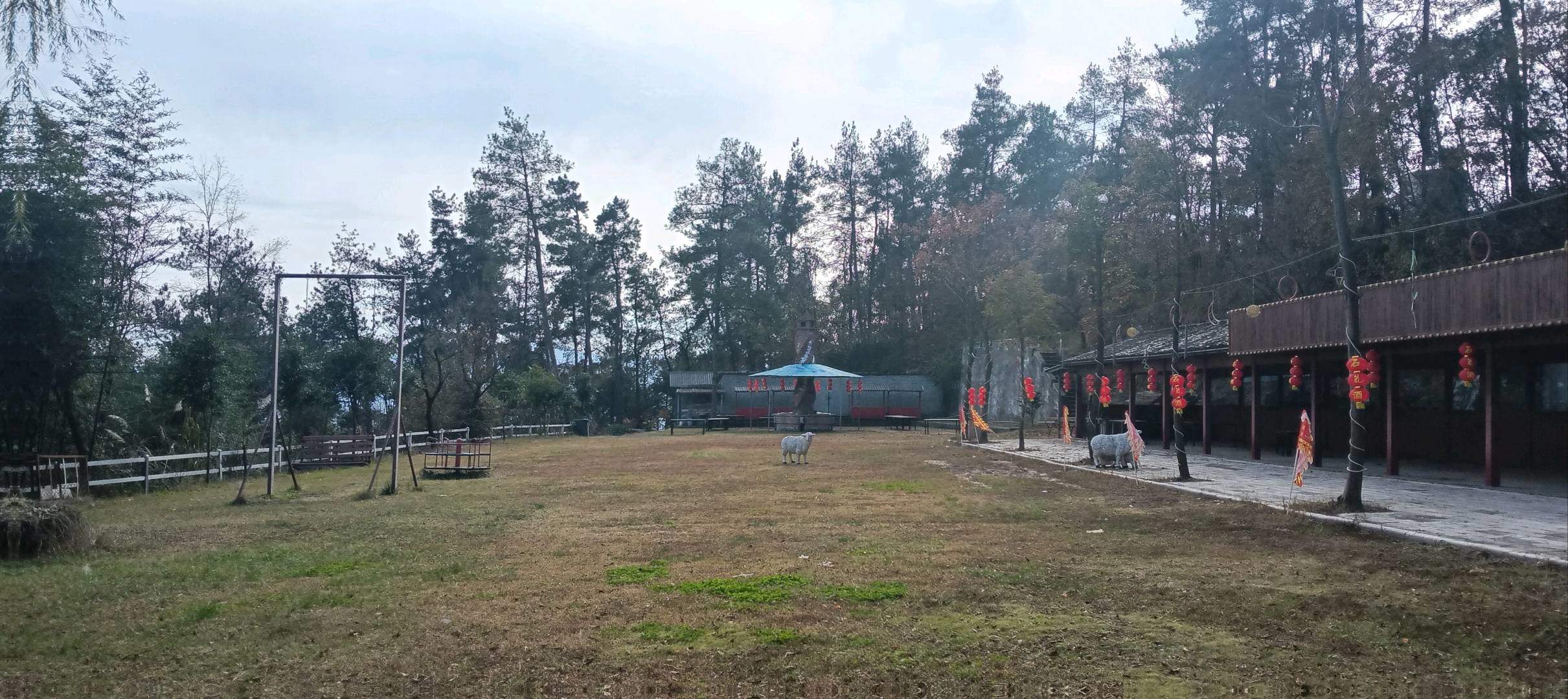 费先生场地活动20亩山庄资源合作：住宿餐饮露营活动，共创婚礼相亲商演拓展