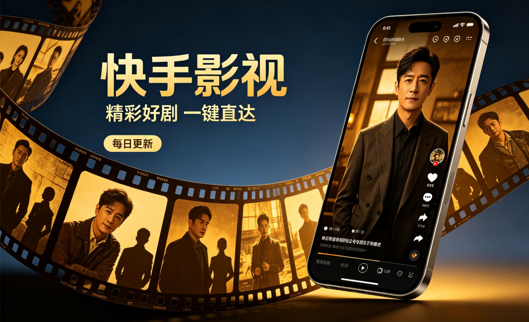 邓先生找合伙人快手官方影视推广