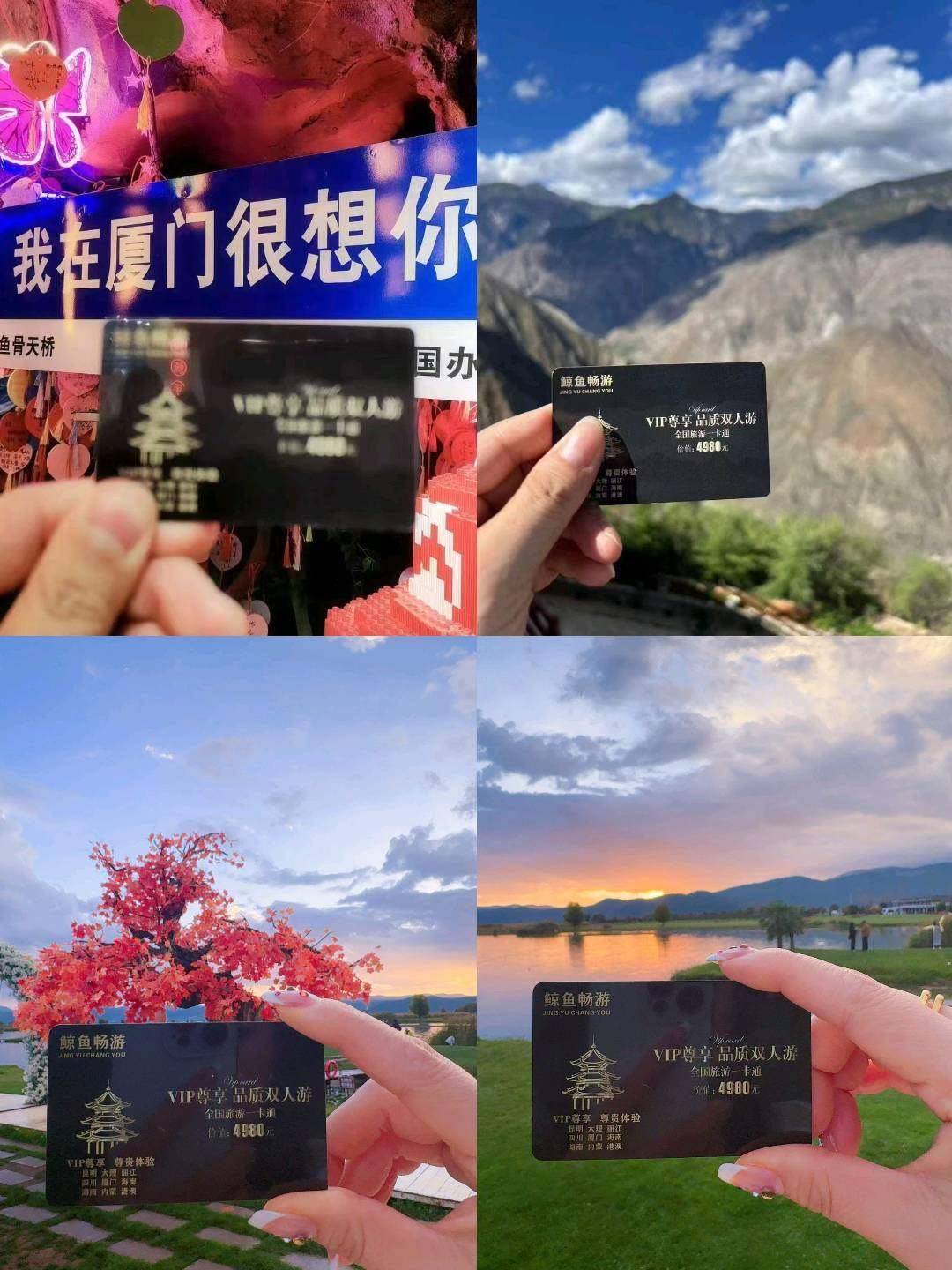 陈成冰全国线路旅游卡-纯玩游-自驾游-源头渠道独立后台-无加盟费