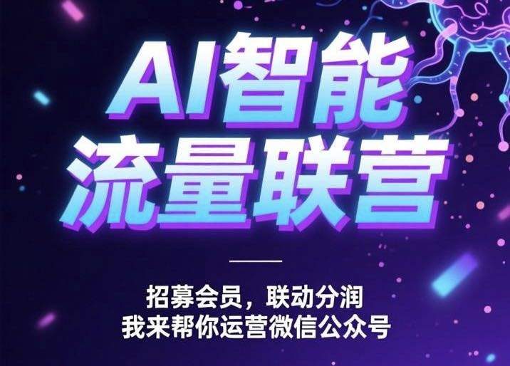 陈学斌找合伙人个人微信公众号，托管运营，一起赚取流量广告费