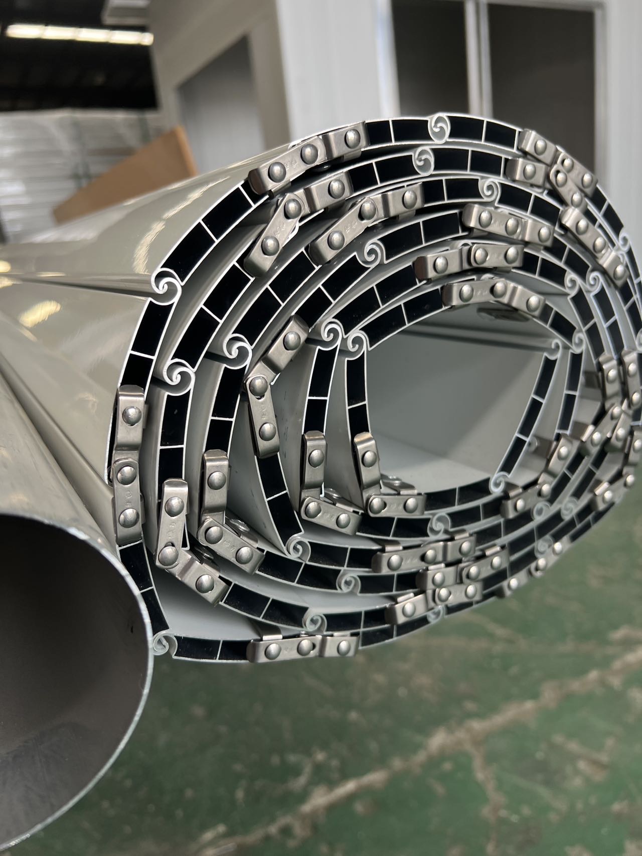 李诗雨品牌货源铝合金型材/铝合金卷帘门定做 工厂直出 工厂价