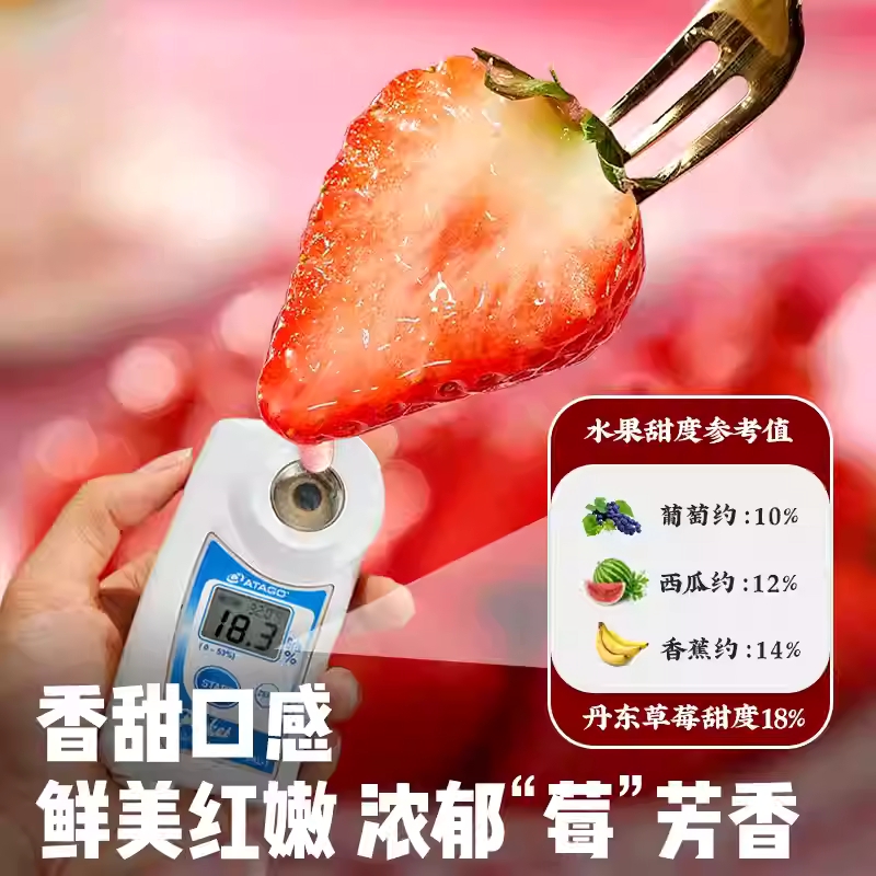 李睿品牌货源正宗丹东九九草莓供应链，一件代发，微商电商均可合作，价格优势明显