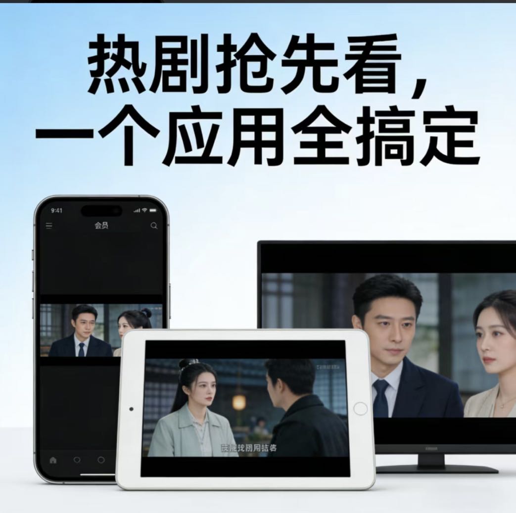 张运通全网影视VIP年卡，轻资产创业
