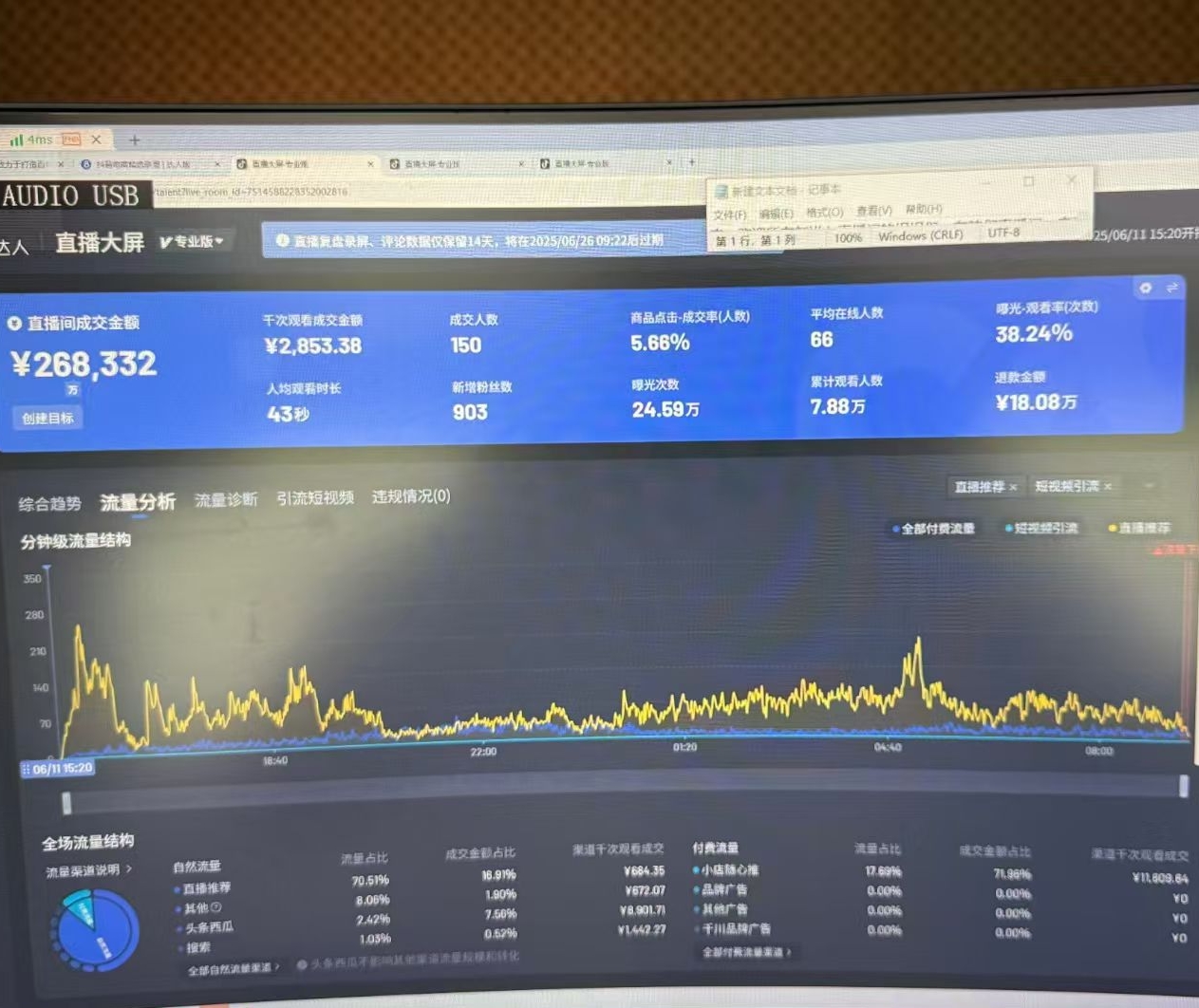 陈先生抖音AI无人直播，24小时稳定运行。三包！！