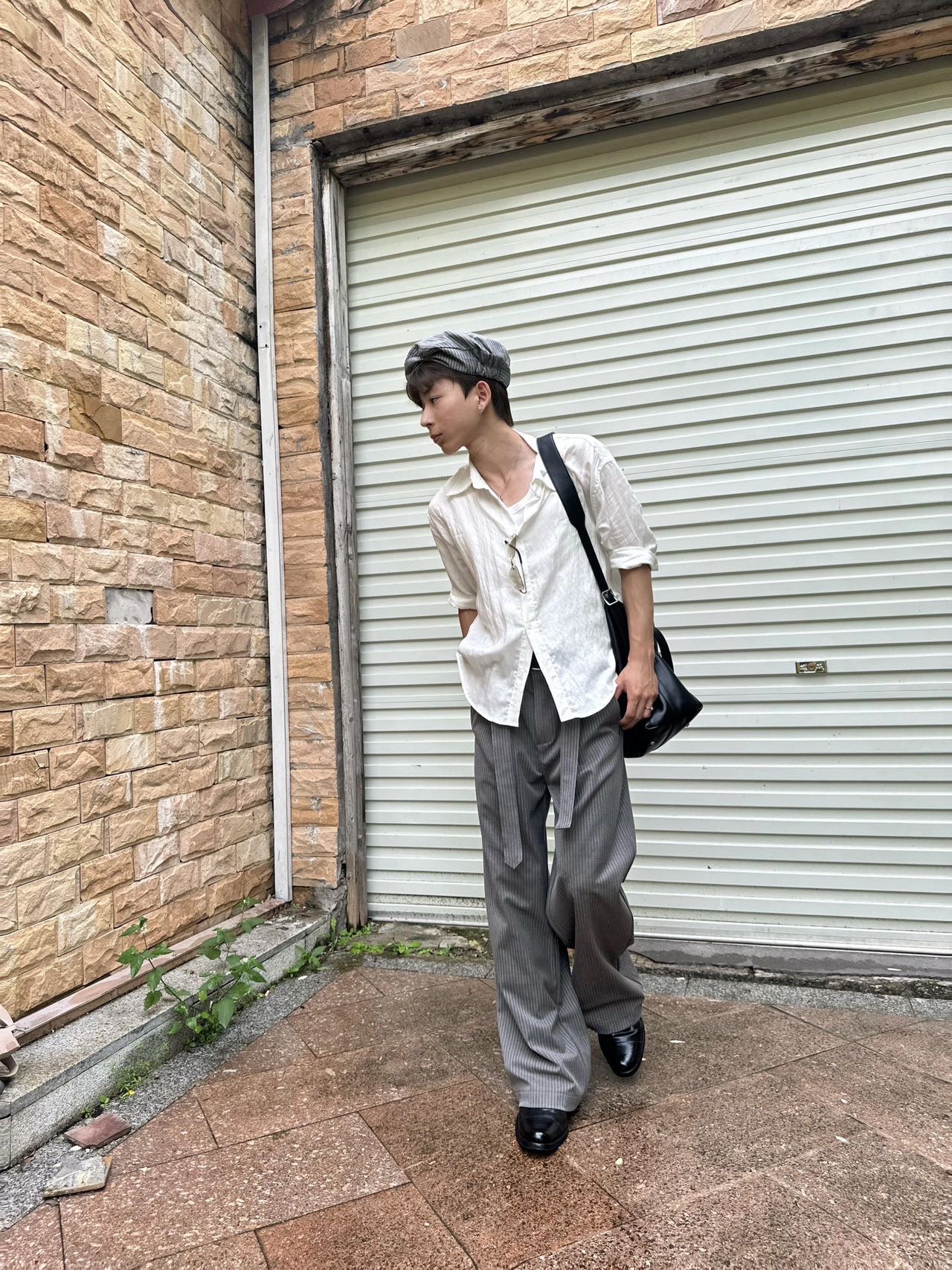 图尼克·肯杰拜专业男装穿搭实拍,提供外景拍摄与精修服务,寻求男装品牌寄拍合作