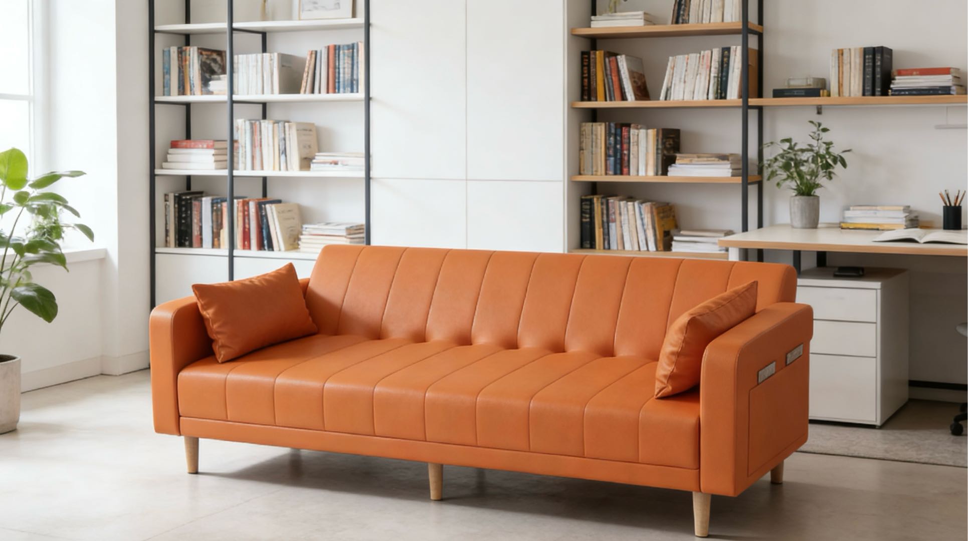 申女士厂家直销多功能沙发床货源充足，48小时内顺丰包邮，支持一件代发。