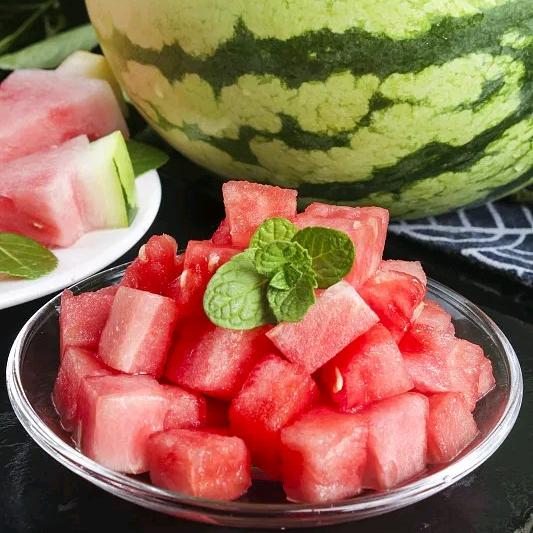 桑先生顺丰包邮当季美都8424麒麟西瓜自家种植现摘现发老少水果