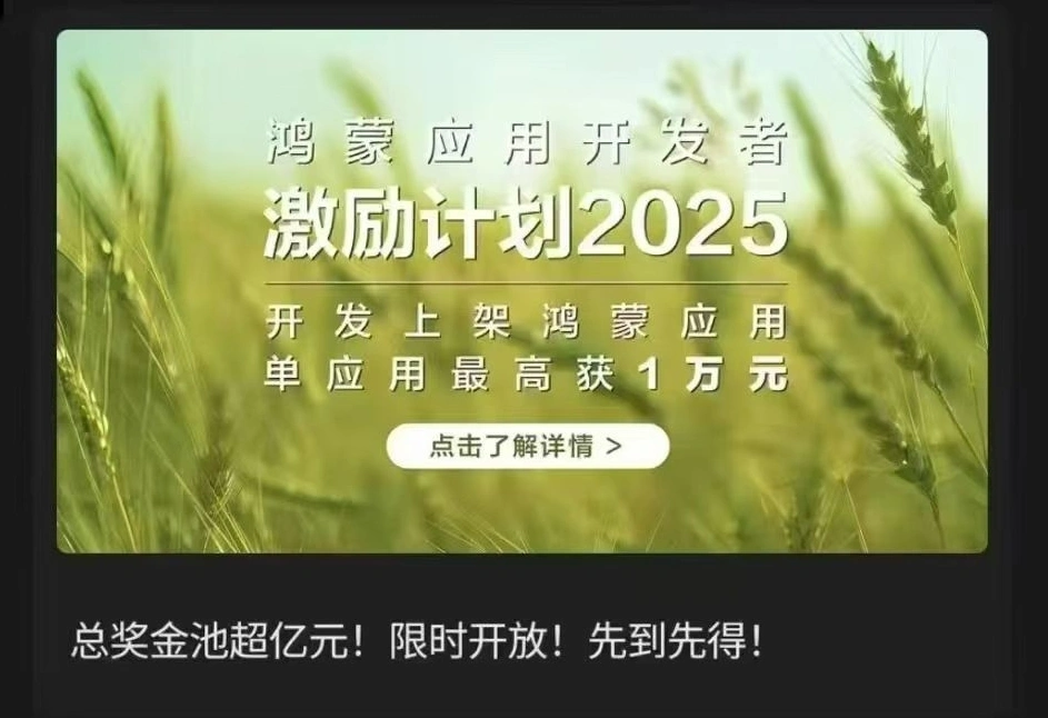 王鸿鹰找合伙人入驻鸿蒙系统元服务