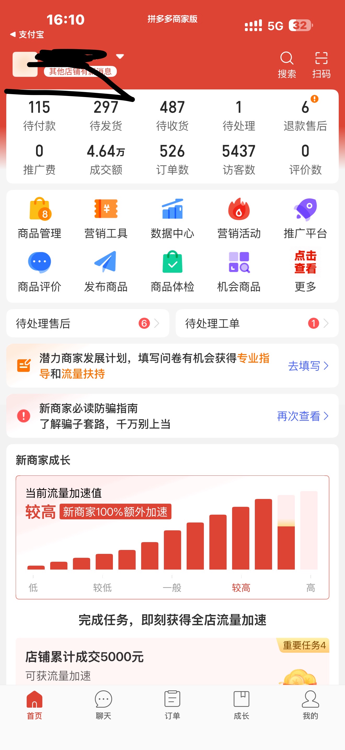 张啸风找合伙人零学费拼多多店铺运营合作，大学生或家庭主妇可对接