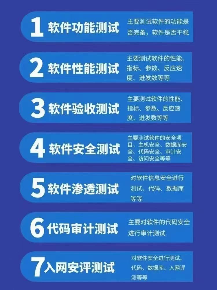 邓铭乙方信息提供软件测试报告，安全测试报告等 用于投标 高新企业申报 