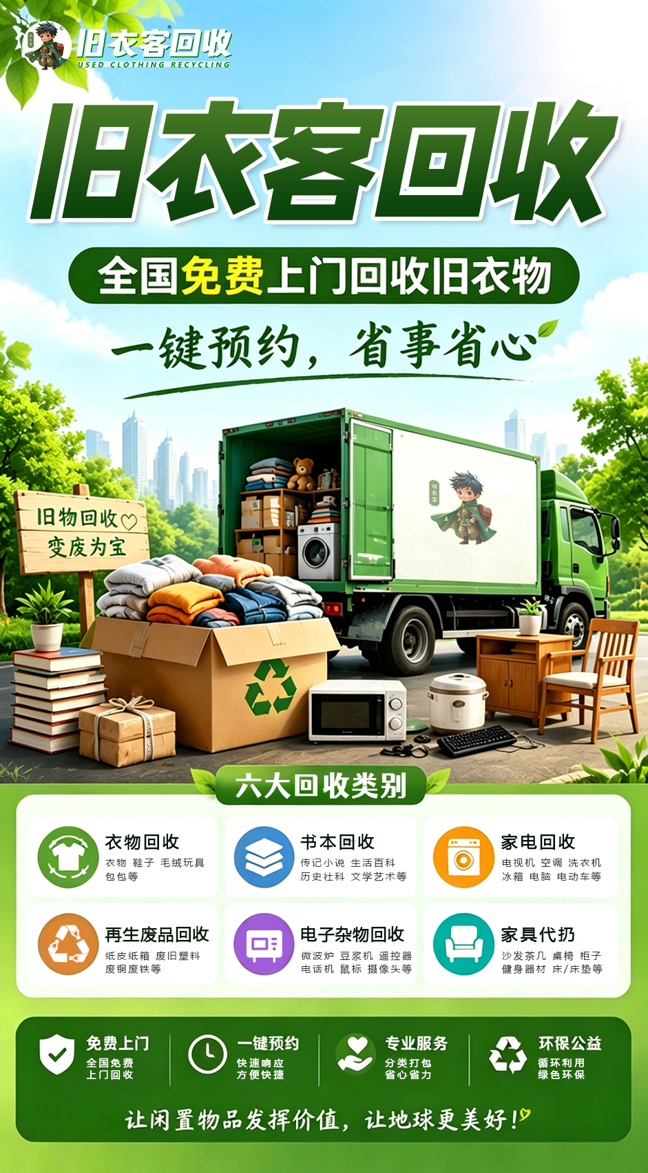 陈培煊其他供需快递上门回收旧物品 ，免费推广，高佣收益
