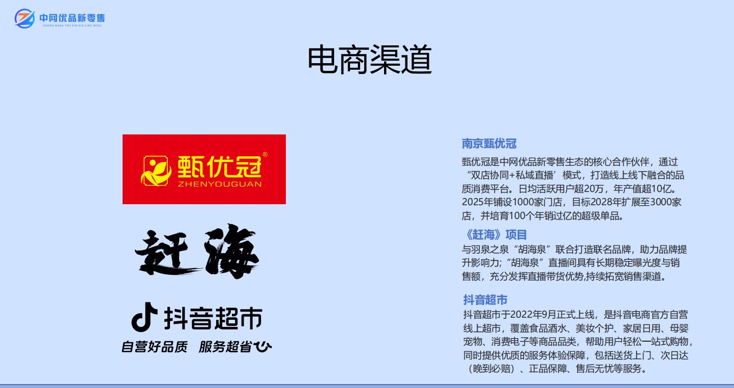 闫女士销货渠道