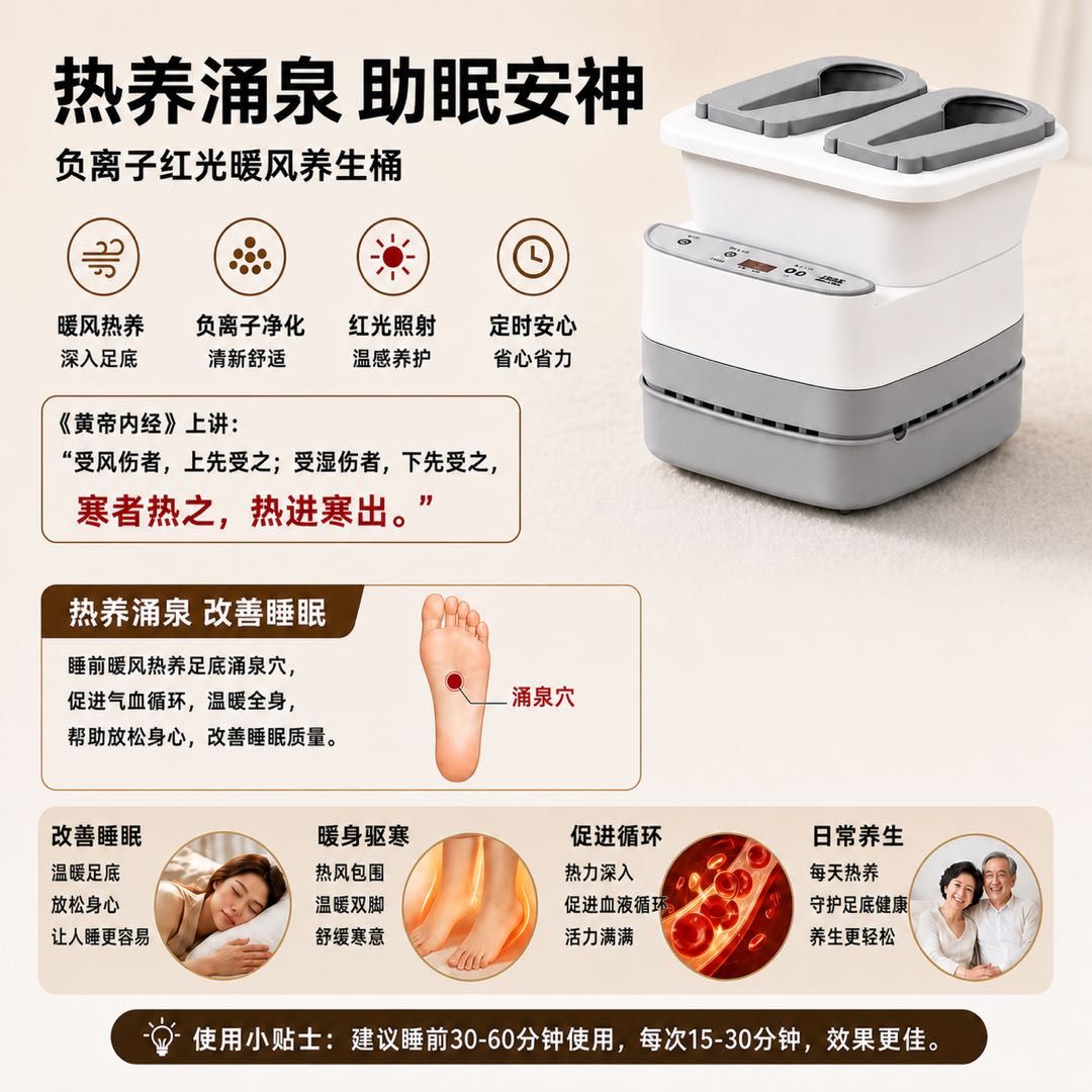 赵女士我提供无水暖风泡脚桶一件代发，寻找小家电足浴店养生馆等渠道合作