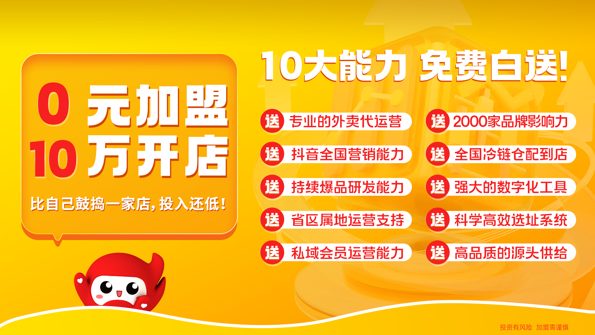 张先生夸父炸串 B 轮融资5亿，2.67亿注册！下放0元加盟！近3000家店
