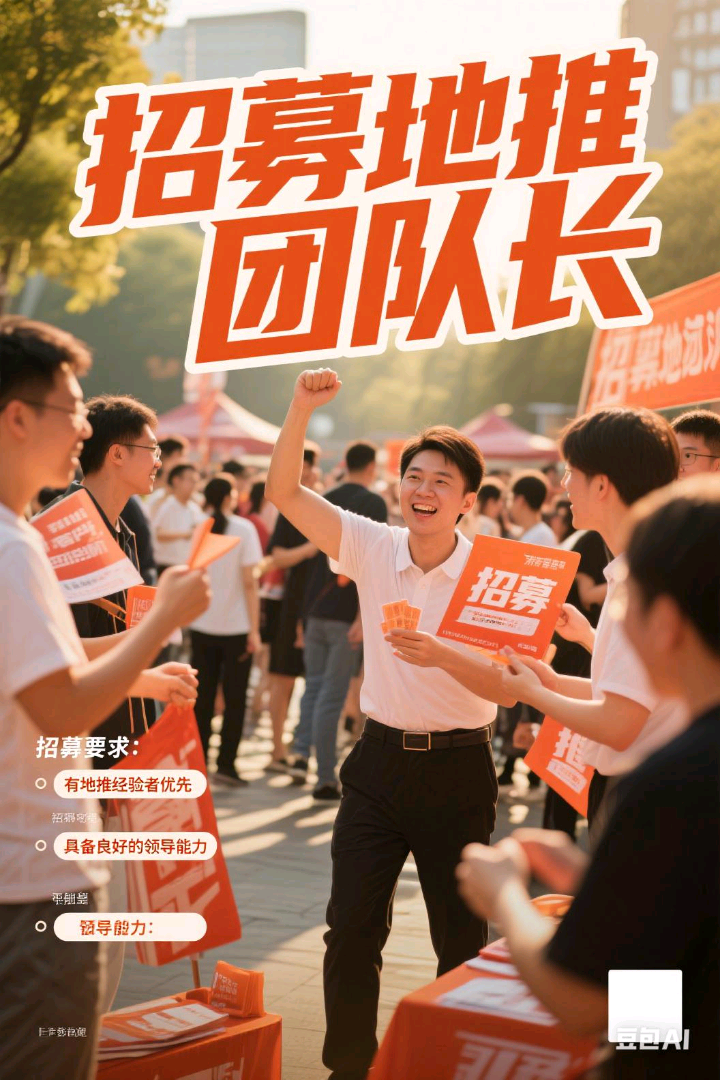 黄先生地推项目招募地推团队长！优质资源全程护航，官方直供
