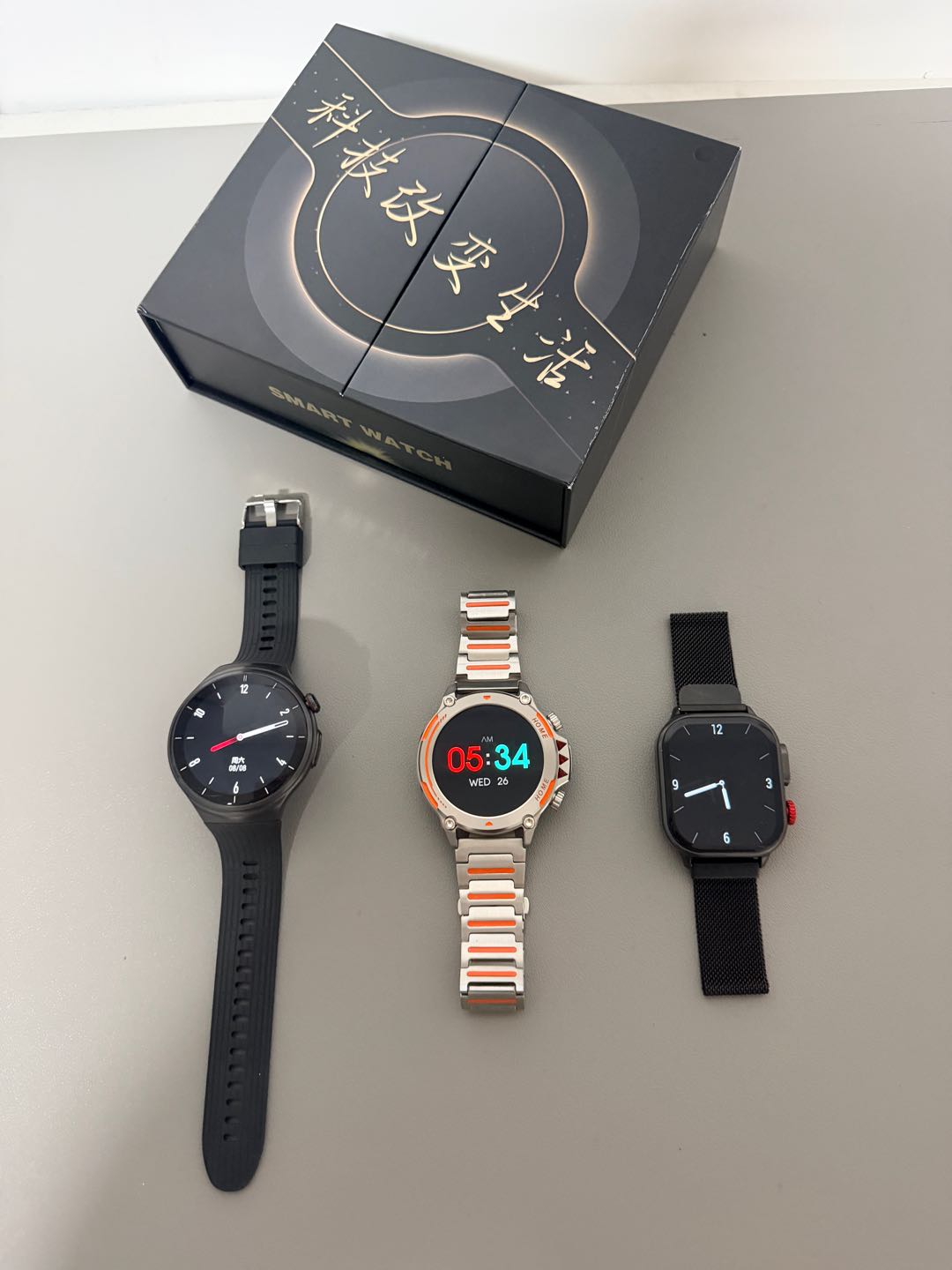 黄帆帆品牌货源智能点火手表，黑科技，爆款产品。3c区域代理，国内外电商外贸