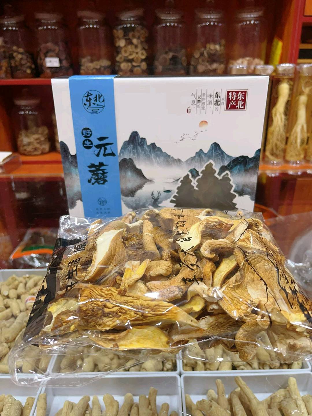 孙国栋品牌货源东北蘑菇礼盒