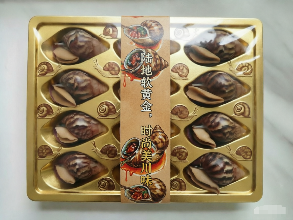 何女士品牌货源高端冷吃川味麻辣蜗牛,找全国酒吧、KTV等深夜食堂渠道合作