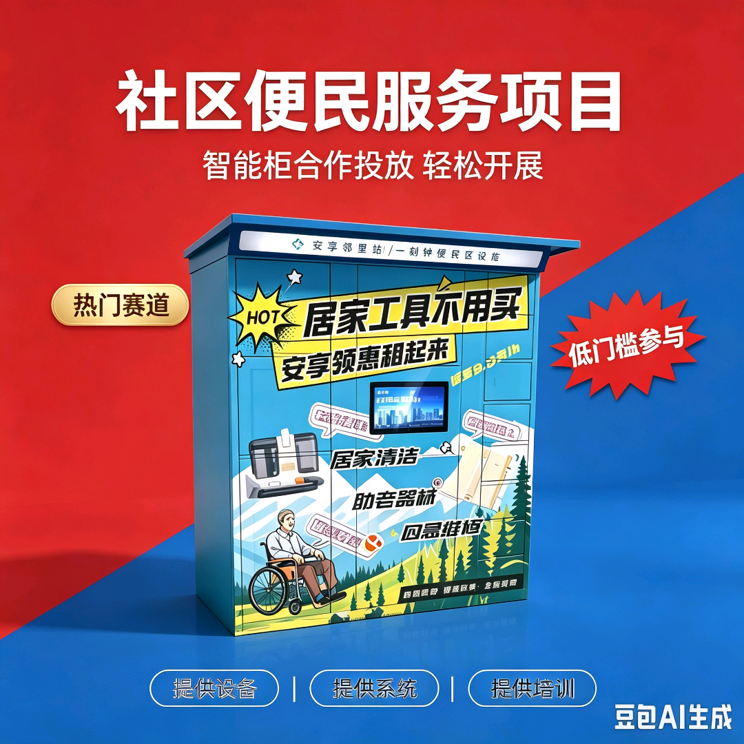 张召乐找合伙人一刻钟便民共享服务站寻全国区/县/市级合伙人,招商发展代理,全国投流